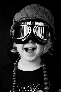Sunglasses face girl