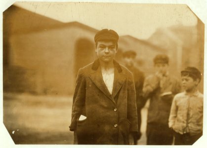Octave Levesque, 25 Perkins St., works in Spinning Room -2; is 16 years old. LOC nclc.02391