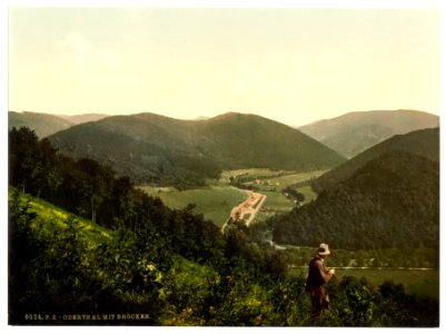 Oderthal and view of Brocken, Hartz, Germany-LCCN2002713823