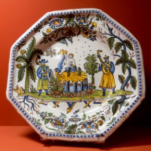 Octogonal dish MAB 2007-5-1