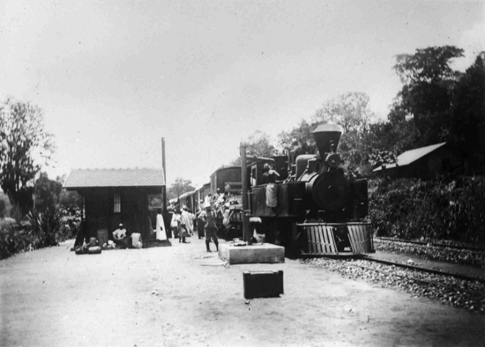Oehlerking-Sammlung - Allg. III 18 - Station Kiuhuhwi 'Usambarabahn'