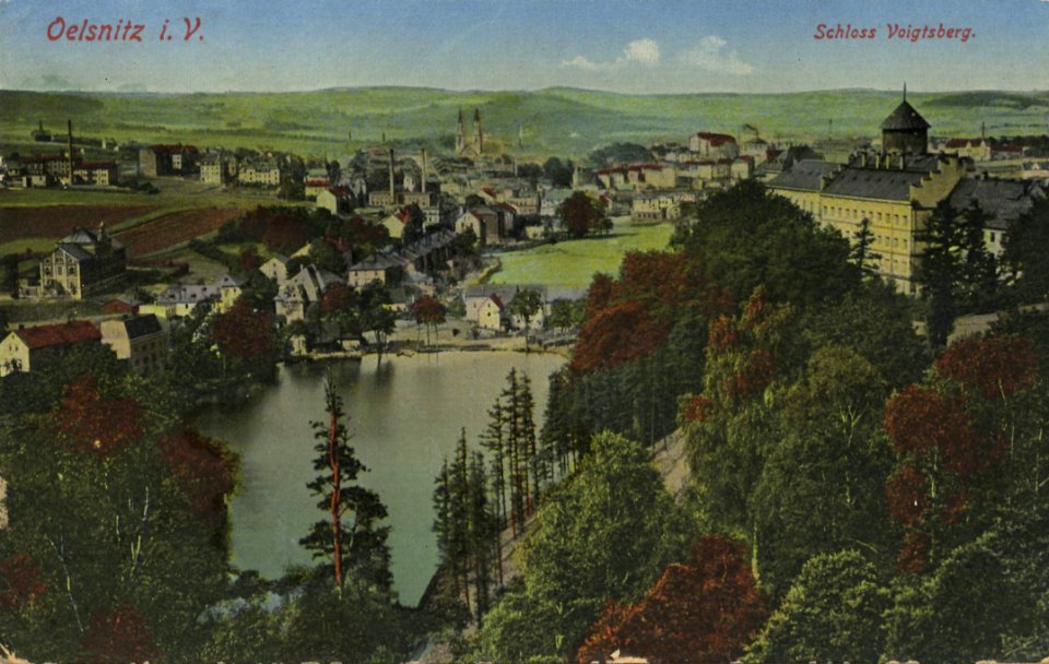 Oelsnitz (Vgtl.), Sachsen - Schloss Voigtsberg (Zeno Ansichtskarten)