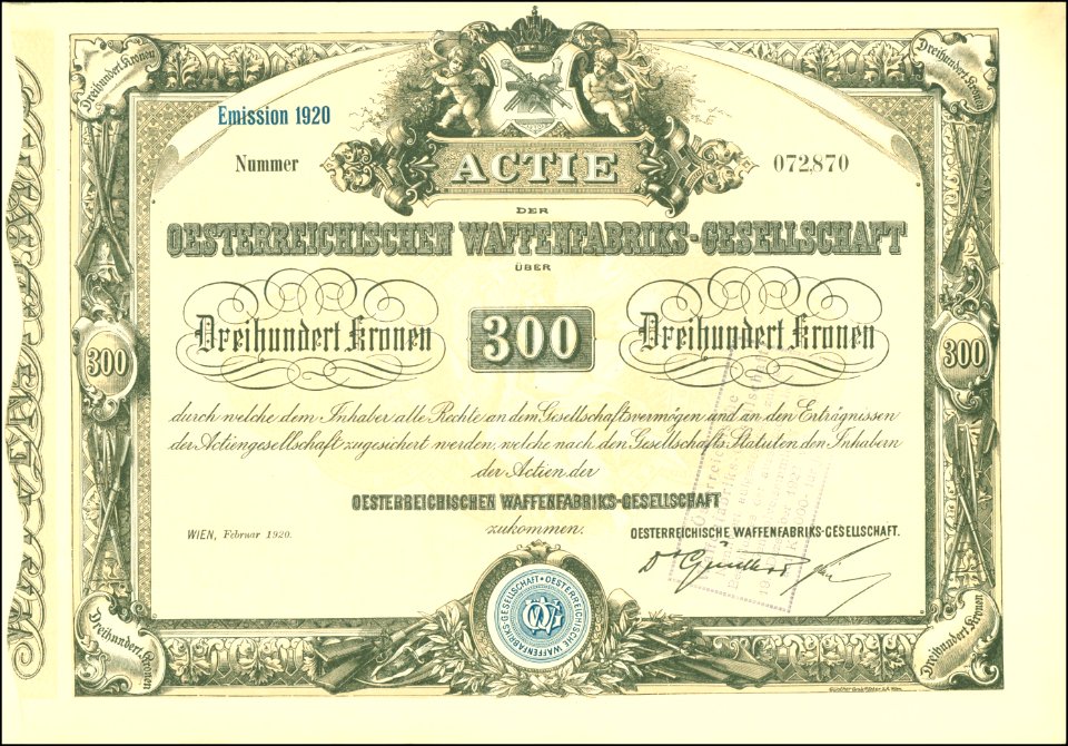Oesterreichische Waffenfabriks-Gesellschaft 1920