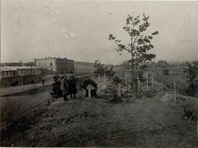 Oesterr.u.russ.Soldatengräber unweit des Bahnhofes Wolbrom. (BildID 15539061)