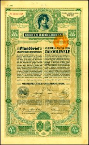 Oesterreichisch-Ungarische Bank 1905