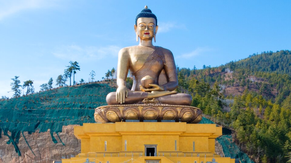 Buddha dordenma statue buddha blue buddha photo