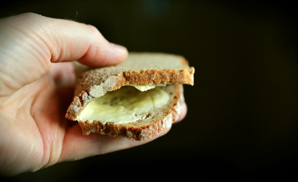 Bread crust crust food