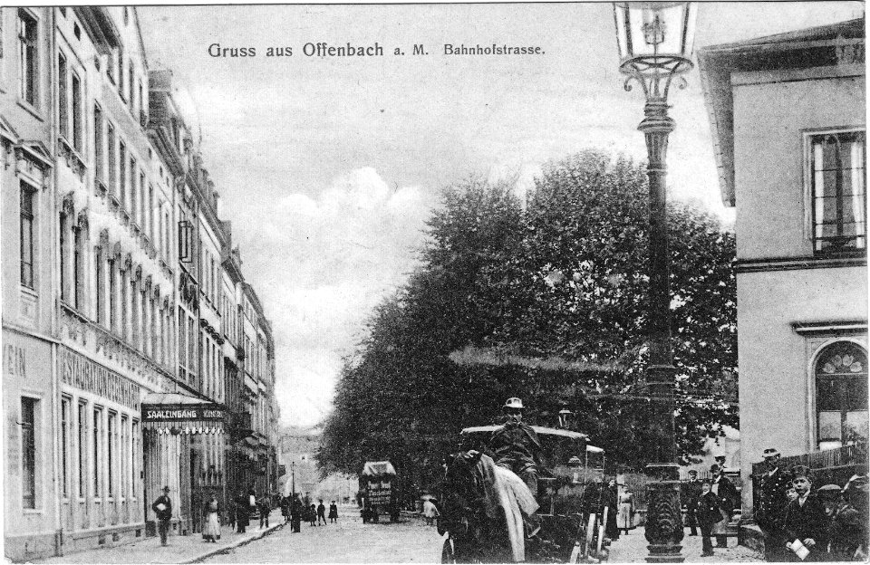 OF Bahnhofstr W Lokalbahnhof 1905