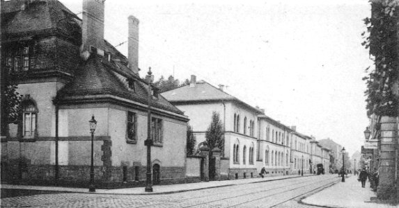 OF Bieberer Ecke Gerberstrasse nach Westen 1910