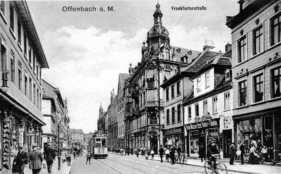 OF Frankfurter Ecke Aliceplatz nach Osten 1910