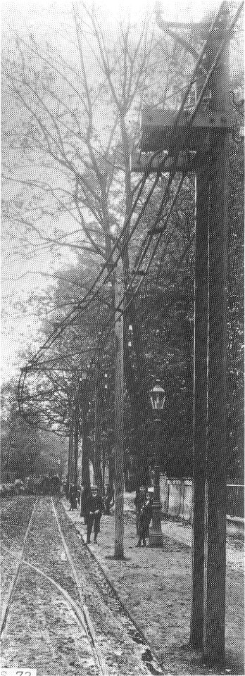 OF Frankfurter Ecke Parkstrasse nach Westen 1884