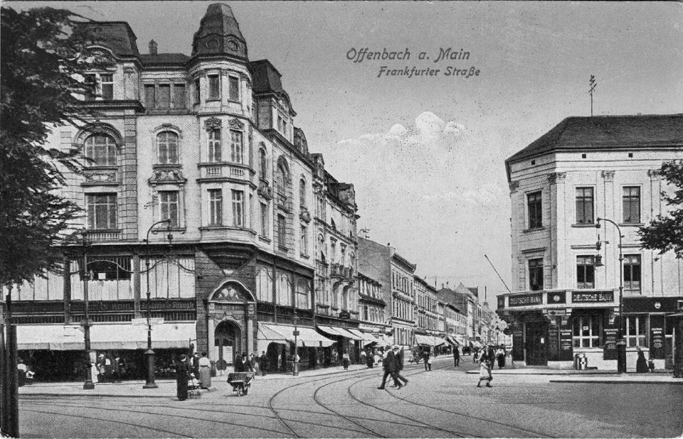 OF Frankfurter Kaiserstrasse nach Osten 1914