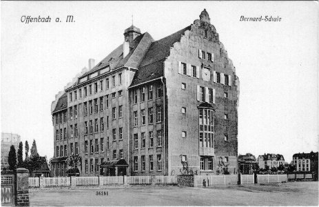 OF Goethe Bernardschule 1910