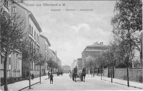 OF Kaiser Geleitsstr S 1900