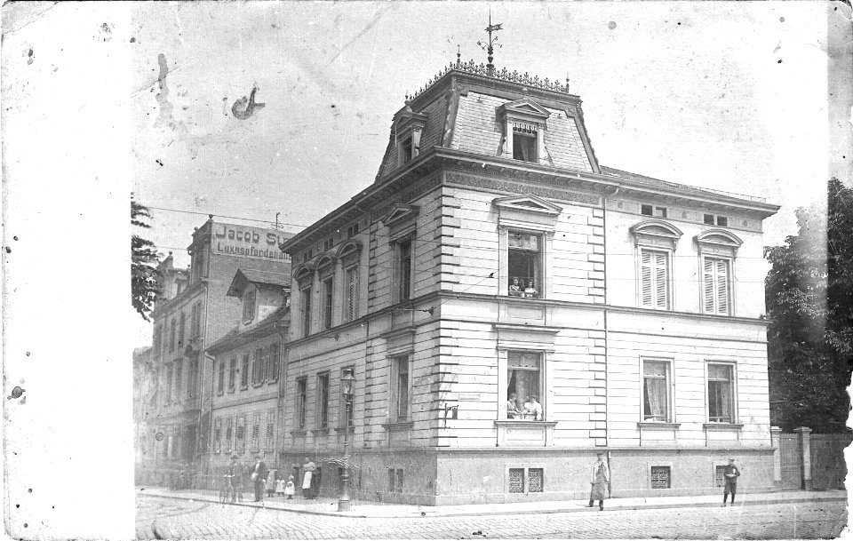 OF Karlstrasse Ecke Mathildenstrasse nach Norden 1908