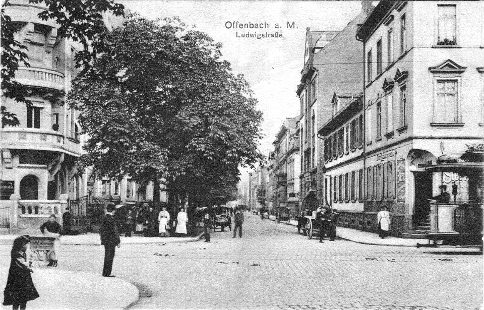 OF Ludwig Ecke Frankfurter nach Norden 1910