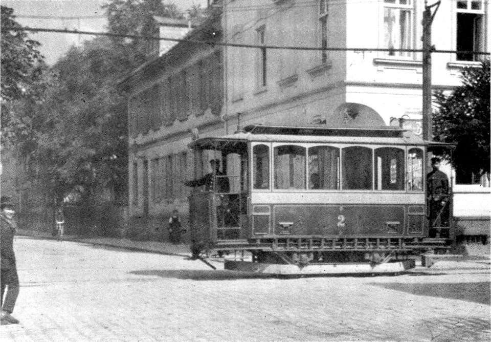 OF Ludwigstrasse Ecke Frankfurter nach Norden 1905