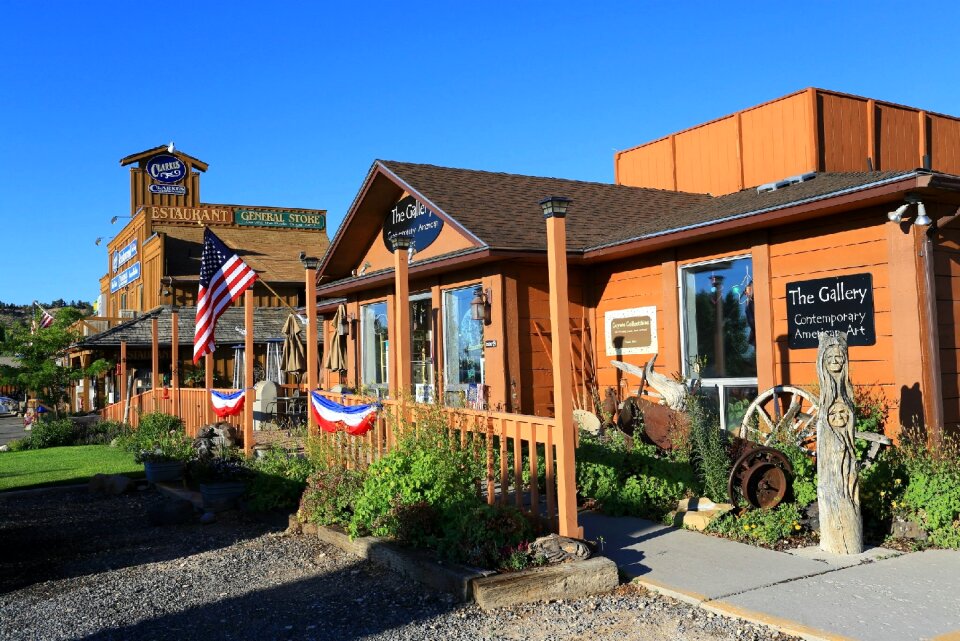 Country wooden architecture