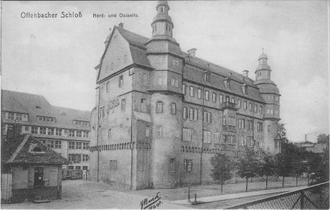 OF Mainstr W Schloss 1915