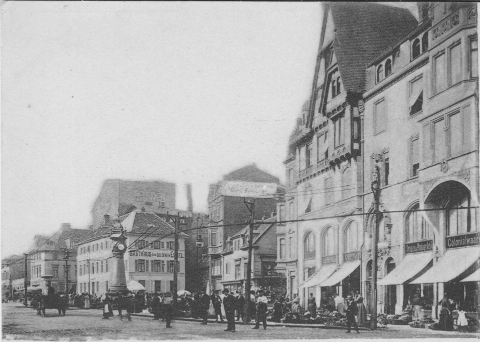 OF Marktplatz nach Süden 1900 1
