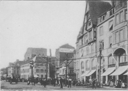 OF Marktplatz nach Süden 1900 1