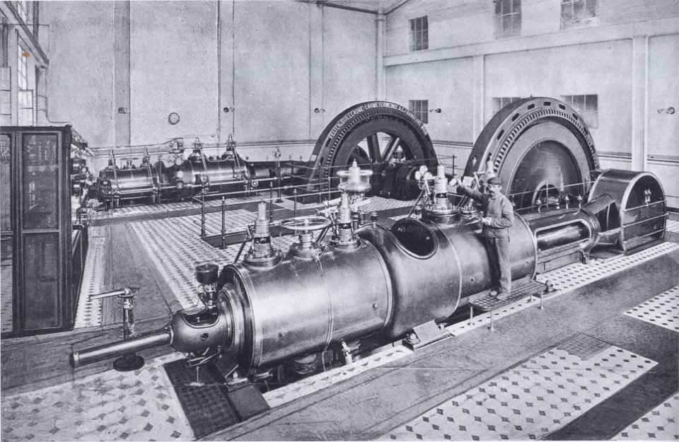 OF Mayer u Sohn Dampfmaschine 1910