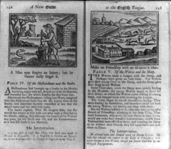 Of the Husbandman and the Snake; Of the Wolves and the Sheep LCCN2004678740