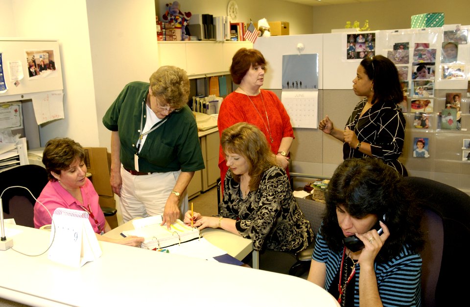 Office of communication staff