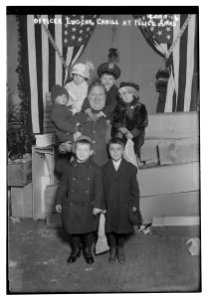 Officer Eugene Cahill at Police Xmas LCCN2014703429