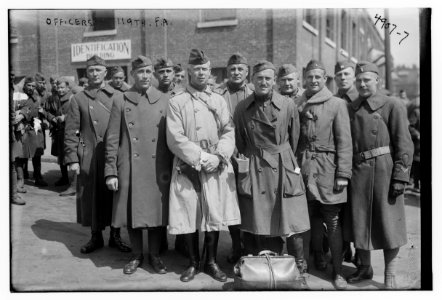 Officers of 119th F.A. (i.e. Field Artillery) LCCN2014708913