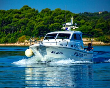 Police coast guard sea