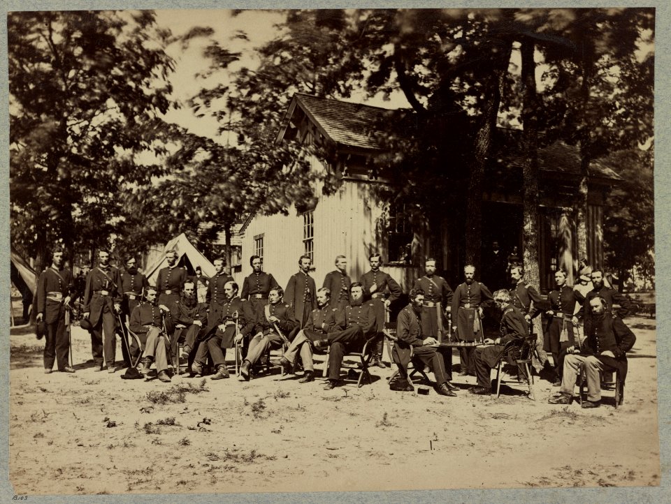 Officers of 21st Michigan Infantry LCCN2013647786