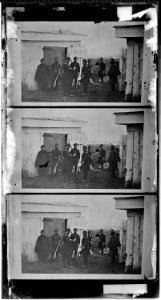 Officers of 1st Heavy Artillery, Fort Richardson, Va - NARA - 528263