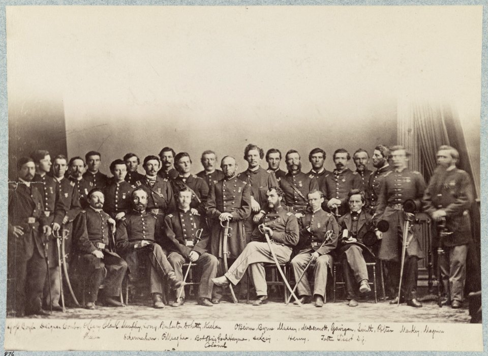 Officers of 37th New York Infantry LCCN2013647559