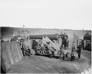 Officers of 55th Inf. at Fort Tennalytown, D.C - NARA - 524904