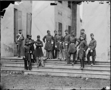 Officers of 71st Infantry at Arlington, Va - NARA - 528574