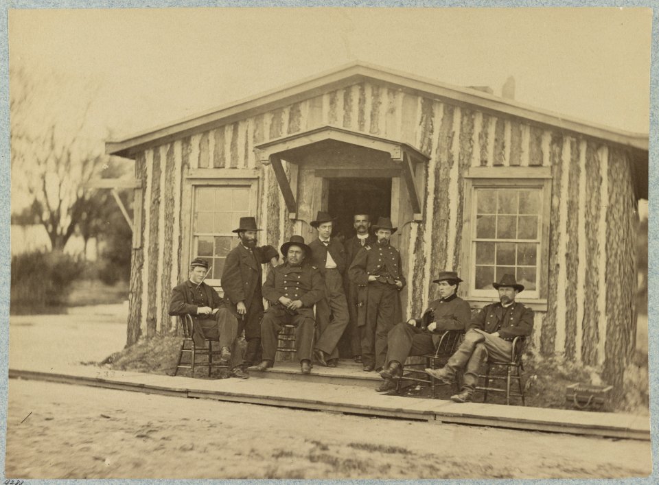 Officers of General Grant's staff, City Point, Va., March, 1865 LCCN2013647593