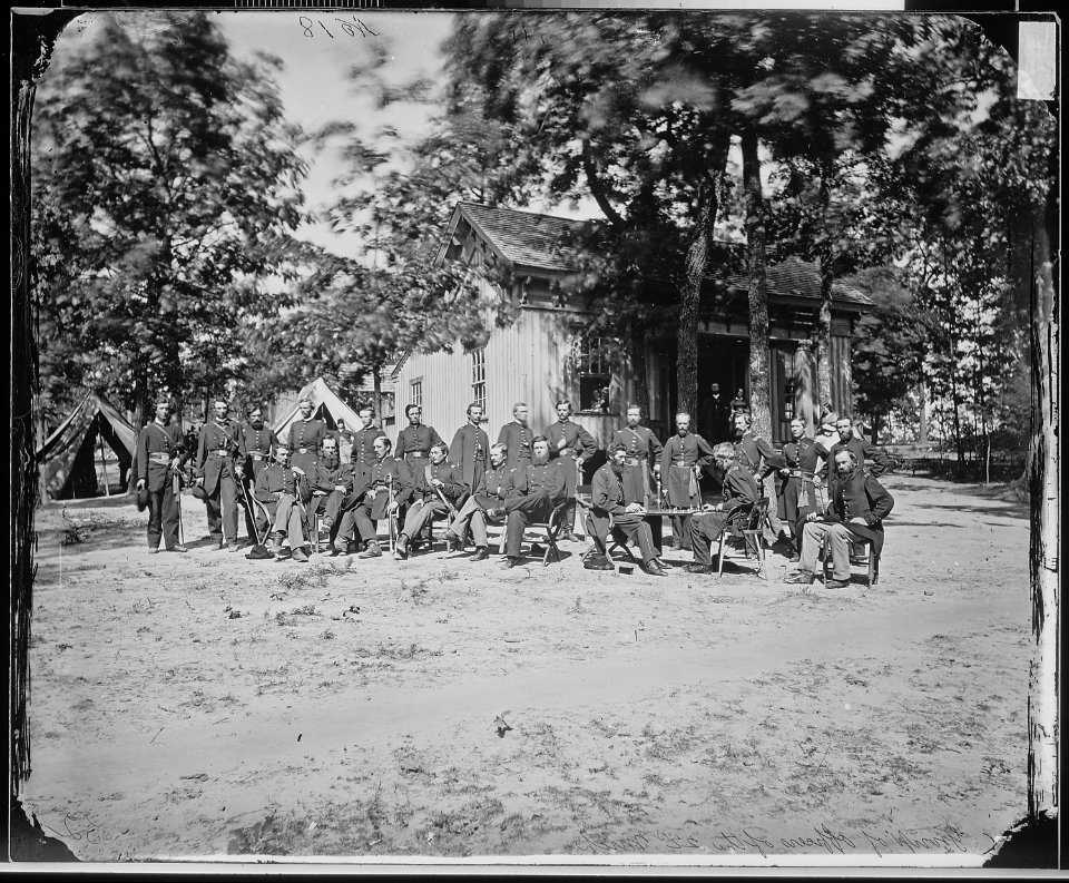 Officers of the 22nd Mich. Inf - NARA - 525078