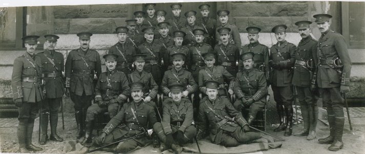Officers of the Nova Scotia 25th Battalion (HS85-10-29971)