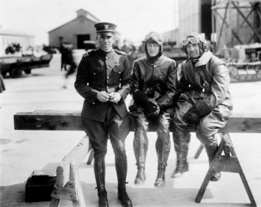 Officers of the seaplane NC-1 photo