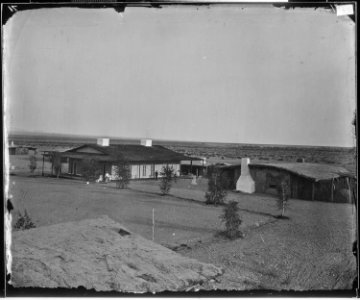 OFFICERS' QUARTERS, CAMP MOHAVE, ARIZONA - NARA - 524174