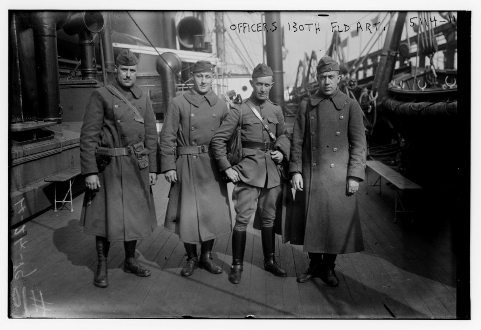 Officers, 130th Fld. Art. LCCN2014710121