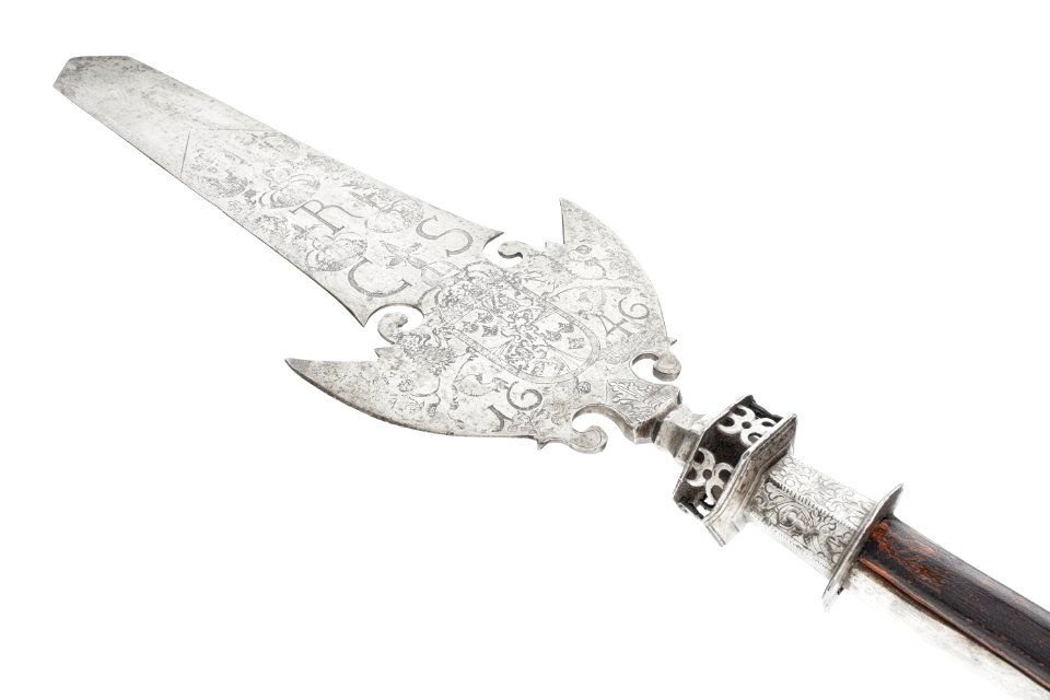 Officersbardisan med klinga av stål - Livrustkammaren - 91402