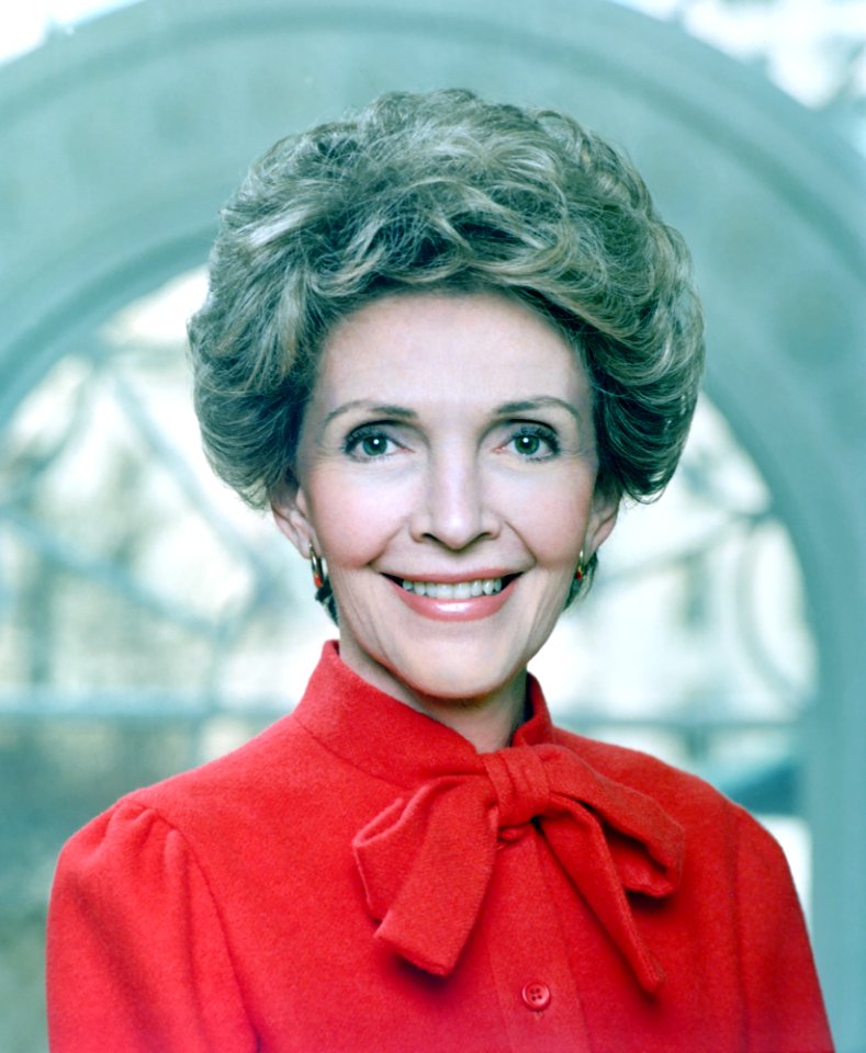 Official Portrait of Nancy Reagan
