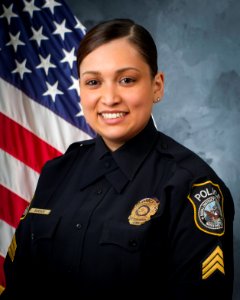 Official portrait, Sgt. Bianca Burgos, Joint Base Anacostia-Bolling Police 150313-N-WY366-001 photo