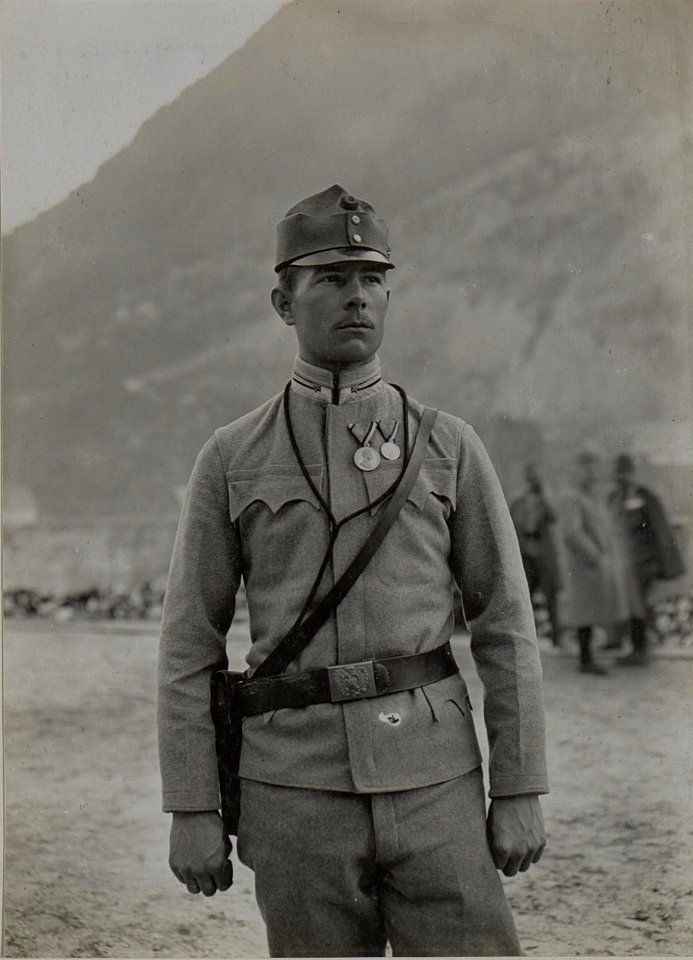 Offizier Stellvertreter PFAFFINGER Karl des k.k. Ldw. Infanterie Regiments Nro. 21, VI. Kompagnie. (BildID 15457817)
