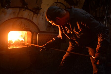 Heating carbon boiler