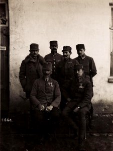 Offiziere der Kriegsvermessung Nr, 4. (März.1918.) (BildID 15713139)