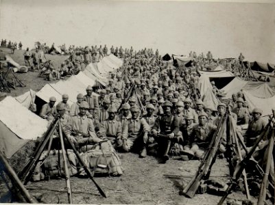 Offiziere und Mannschaften des XV. ottomanischen Korps in Galizien, 15. August 1916 (BildID 15542709)