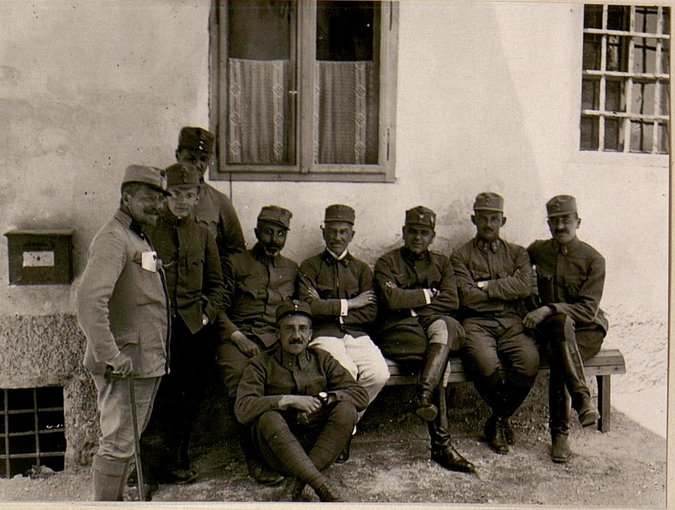 Offiziere des Gruppenkmdos.Erzh.Peter Ferdinand. (BildID 15799888)